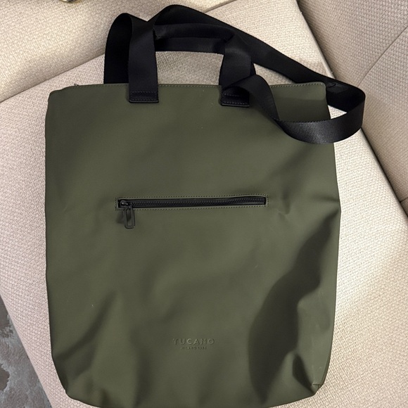NWT TUCANO Olive Green Men's Bag